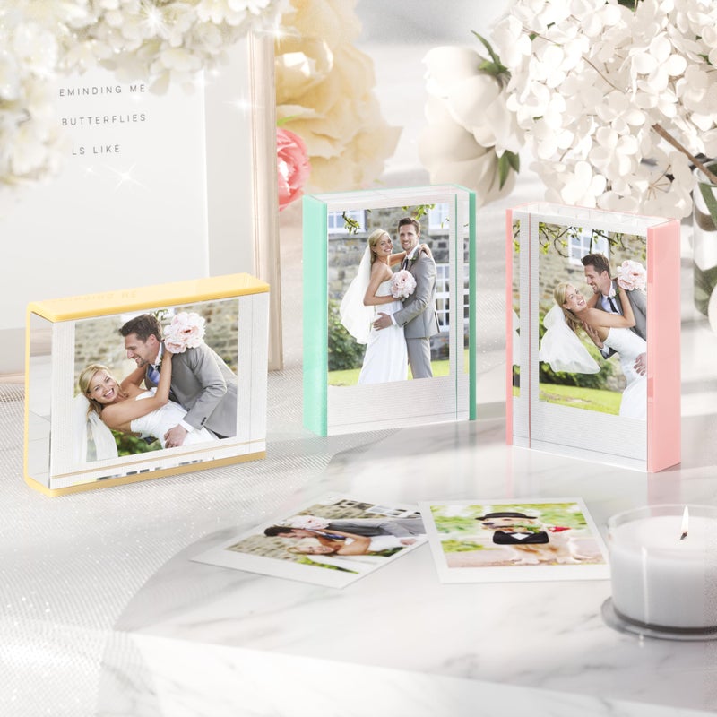 WINKINE Instax Mini Frames, Polaroid Frame for Fujifilm Instax Mini Film, 2x3 Small Picture Frames for Desktop, Polaroid Photo Frame, Small Size Wallet Picture Holder - Image 2